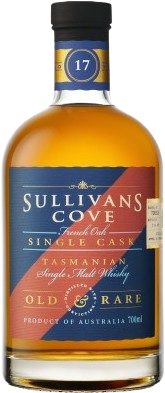 Sullivans Cove Old and Rare French Oak Refill Cask Whisky